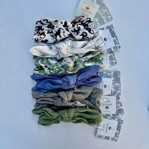 Kate Quinn Head Bow Set | Bamboo Jersey, 6-Pack | 6–12M (M) | NWT/EUC